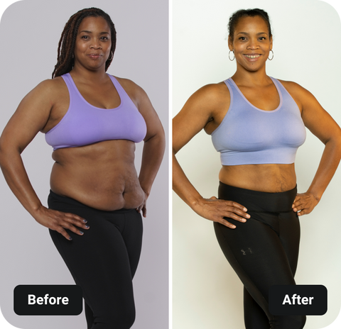 9 Week Control Freak before and after results