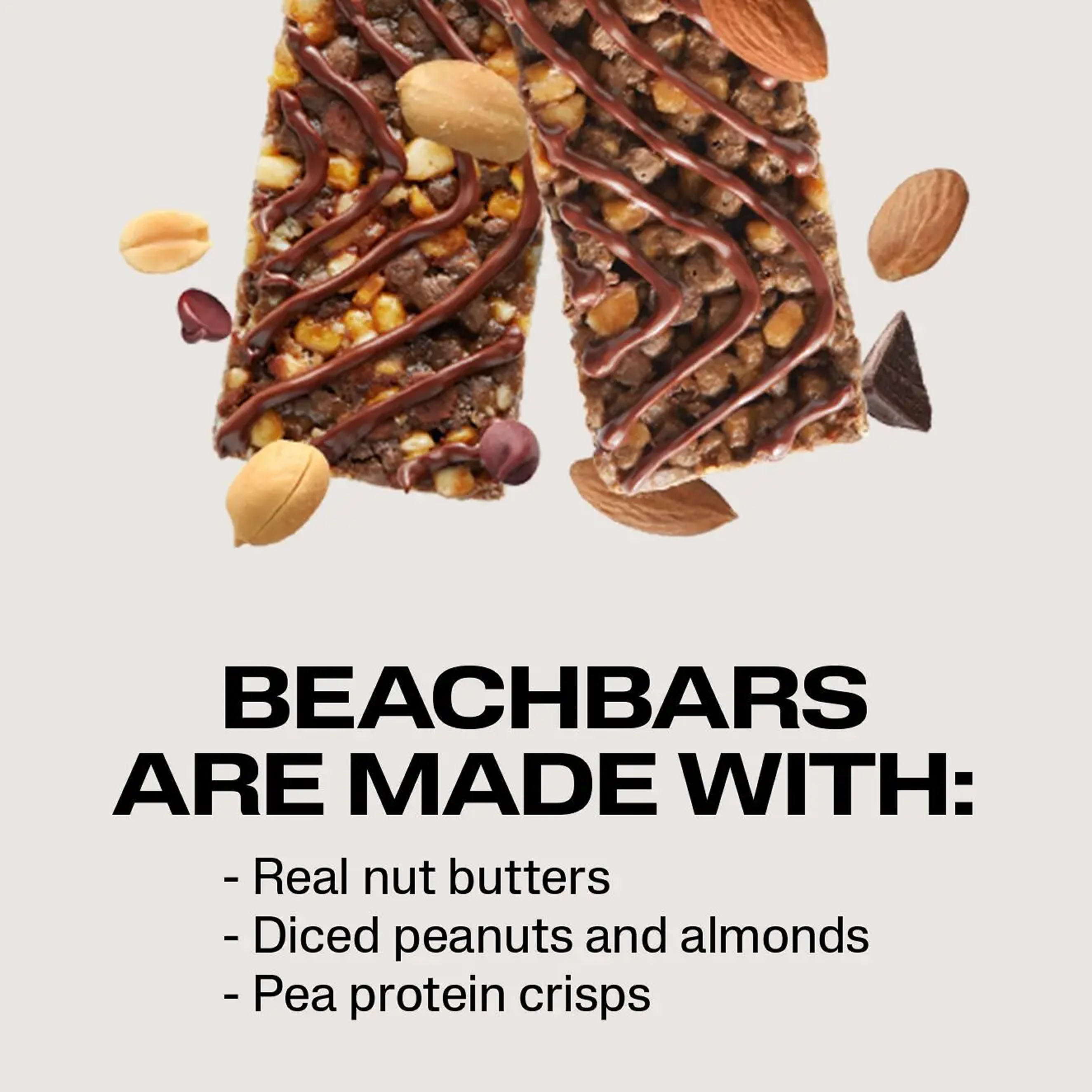 Beachbar made with real ingredients
