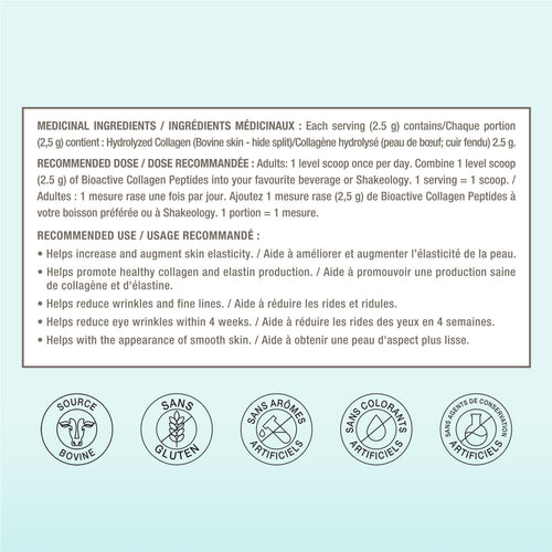 Collagen supplement facts