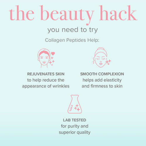 Collagen peptides beauty hacks