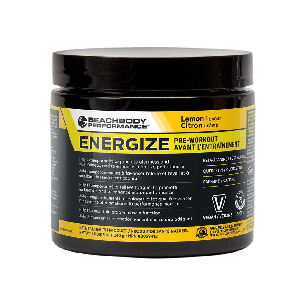 Energize Lemon tub
