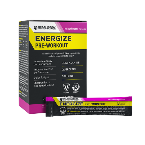 Energize Pre-Workout Mixed Berry