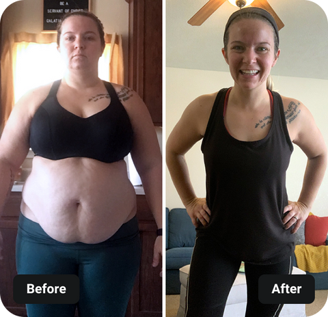 Morning Meltdown 100 before and after results