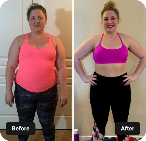 Morning Meltdown 100 before and after results
