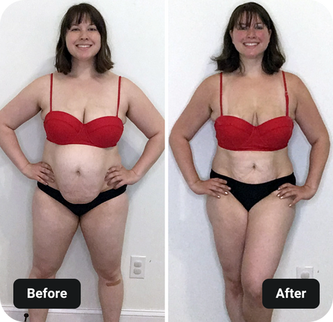 Morning Meltdown 100 before and after results