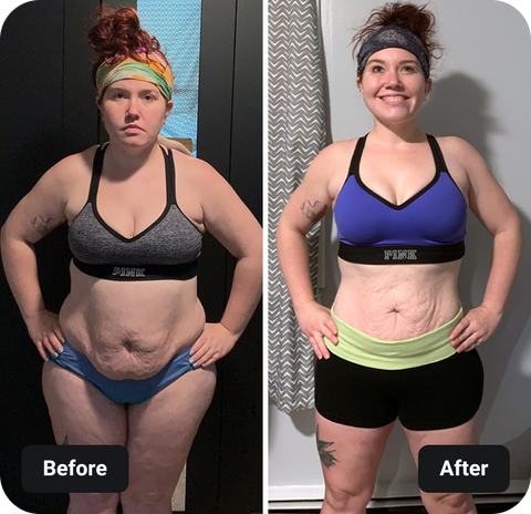 Morning Meltdown 100 before and after results
