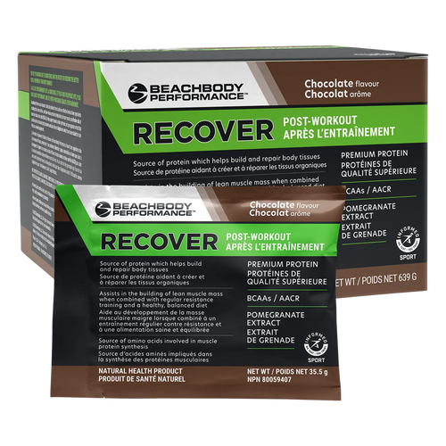 Bodi Recover Chocolate Whey 18 Serving Packets