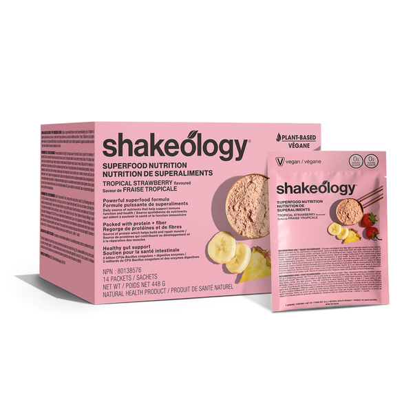 Shakeology 0g Sugar Tropical Strawberry Vegan