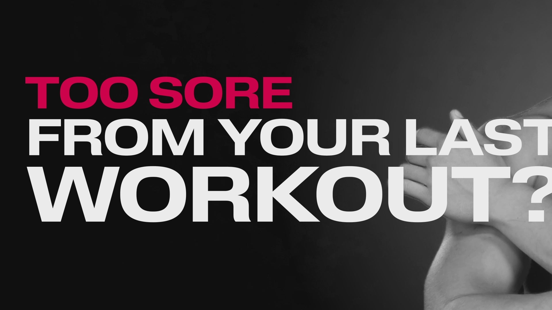 Recover Post Work Out Video